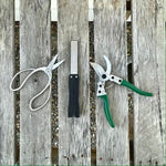 Garden Tool Sharpener Set Diamond Medium & Fine Grit
