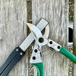 Garden Tool Sharpener Set Diamond Medium & Fine Grit