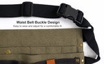 Garden Tool Waist Bag Canvas Multi-Pocket Adjustable Belt
