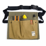 Garden Tool Waist Bag Canvas Multi-Pocket Adjustable Belt