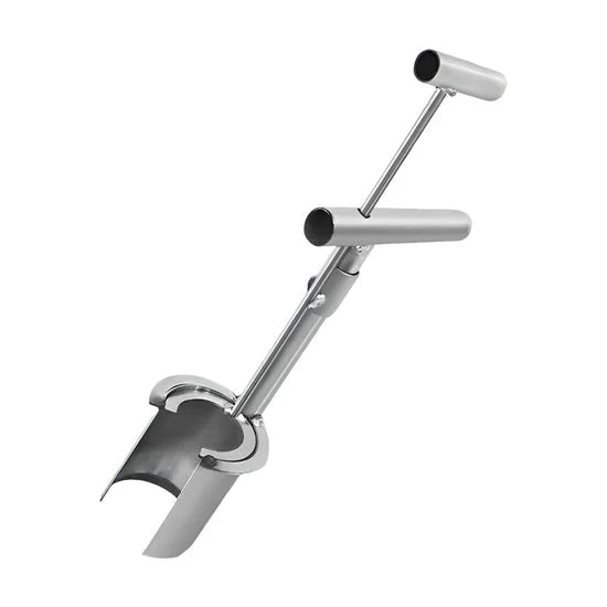 Garden Transplanter Stainless Steel T-Handle & Non-Slip Grip