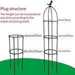 Garden Trellis Fiberglass Rods Rust-Free Weatherproof