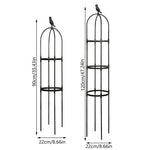 Garden Trellis Fiberglass Rods Rust-Free Weatherproof