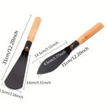 Garden Trowel Ergonomic Handle Rust-Resistant Steel