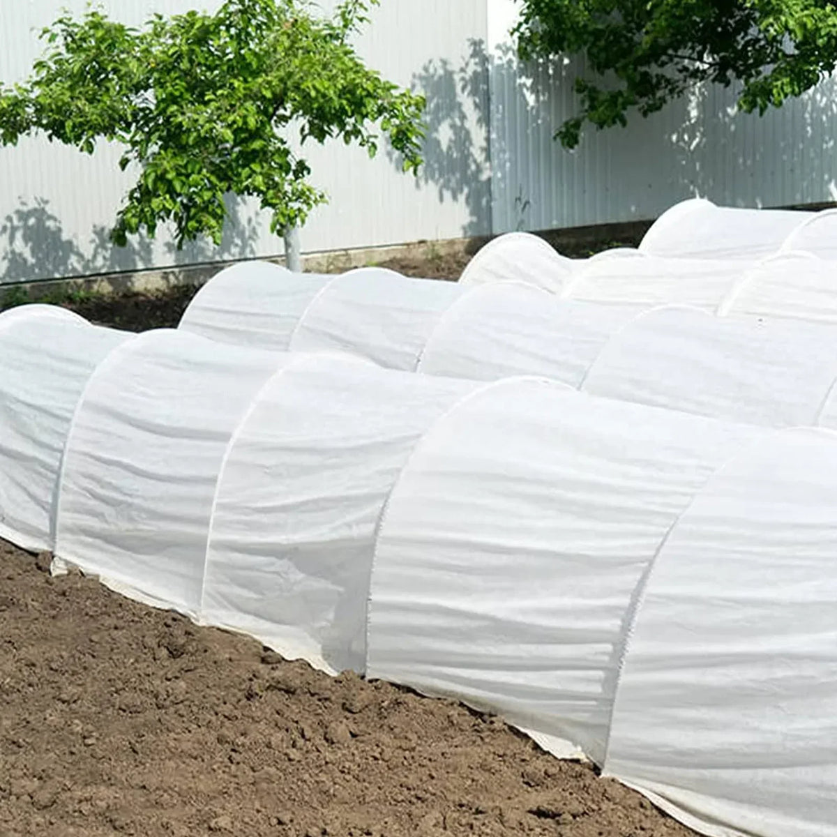 Garden Tunnel Kit Fiberglass Arches Galvanized Steel Connectors