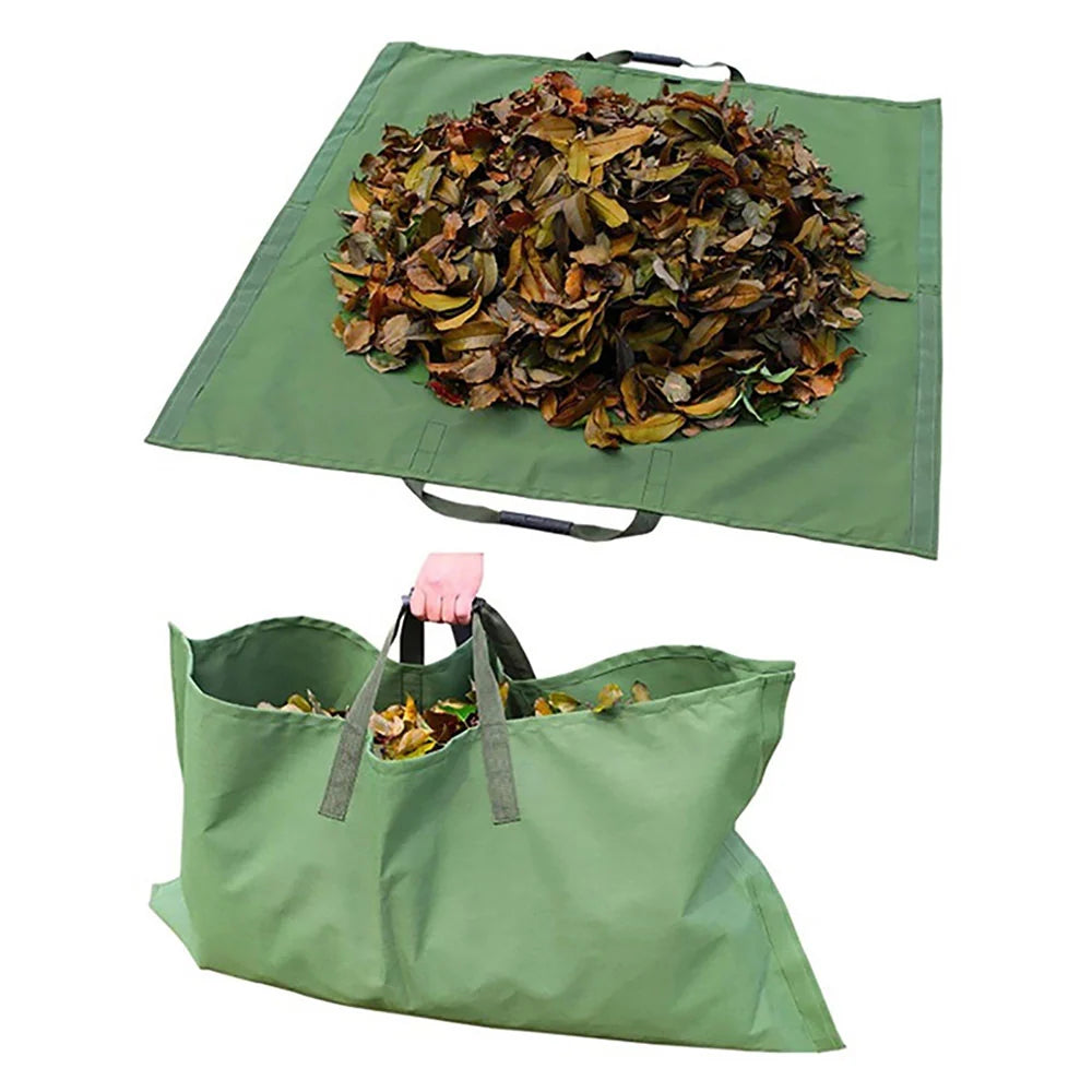 Garden Waste Bag Heavy-Duty Collapsible Ergonomic Handles