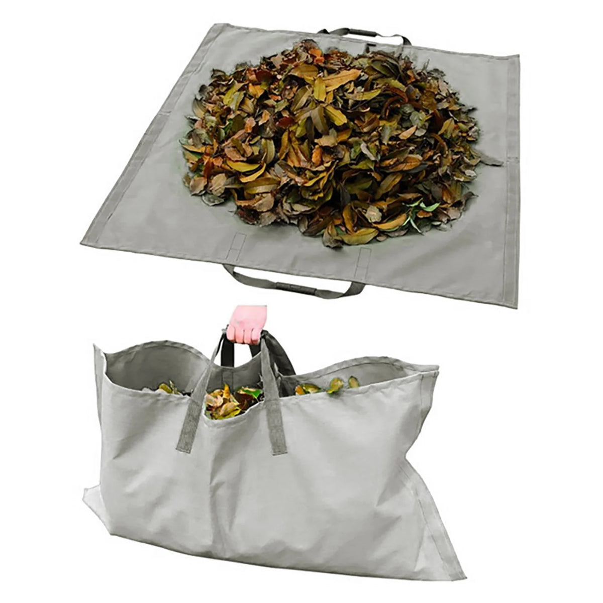 Garden Waste Bag Heavy-Duty Collapsible Ergonomic Handles