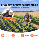 Garden Weed Barrier Water-Permeable & Weather-Resistant