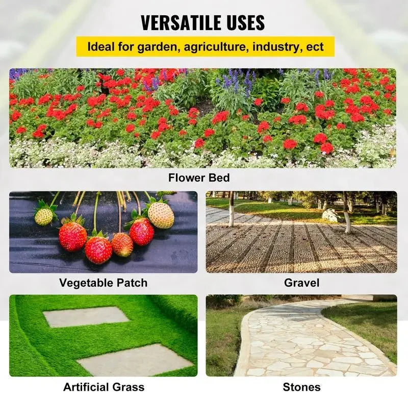 Garden Weed Barrier Water-Permeable & Weather-Resistant
