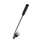 Garden Weed Puller 4-Tine Anti-Rust Steel Ergonomic Handle