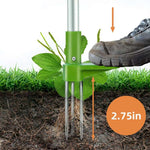 Garden Weed Puller Heavy Duty Steel Ergonomic Handle