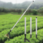 Garden Weed Puller Stand-Up Foot-Pedal Root-Removing Steel Head