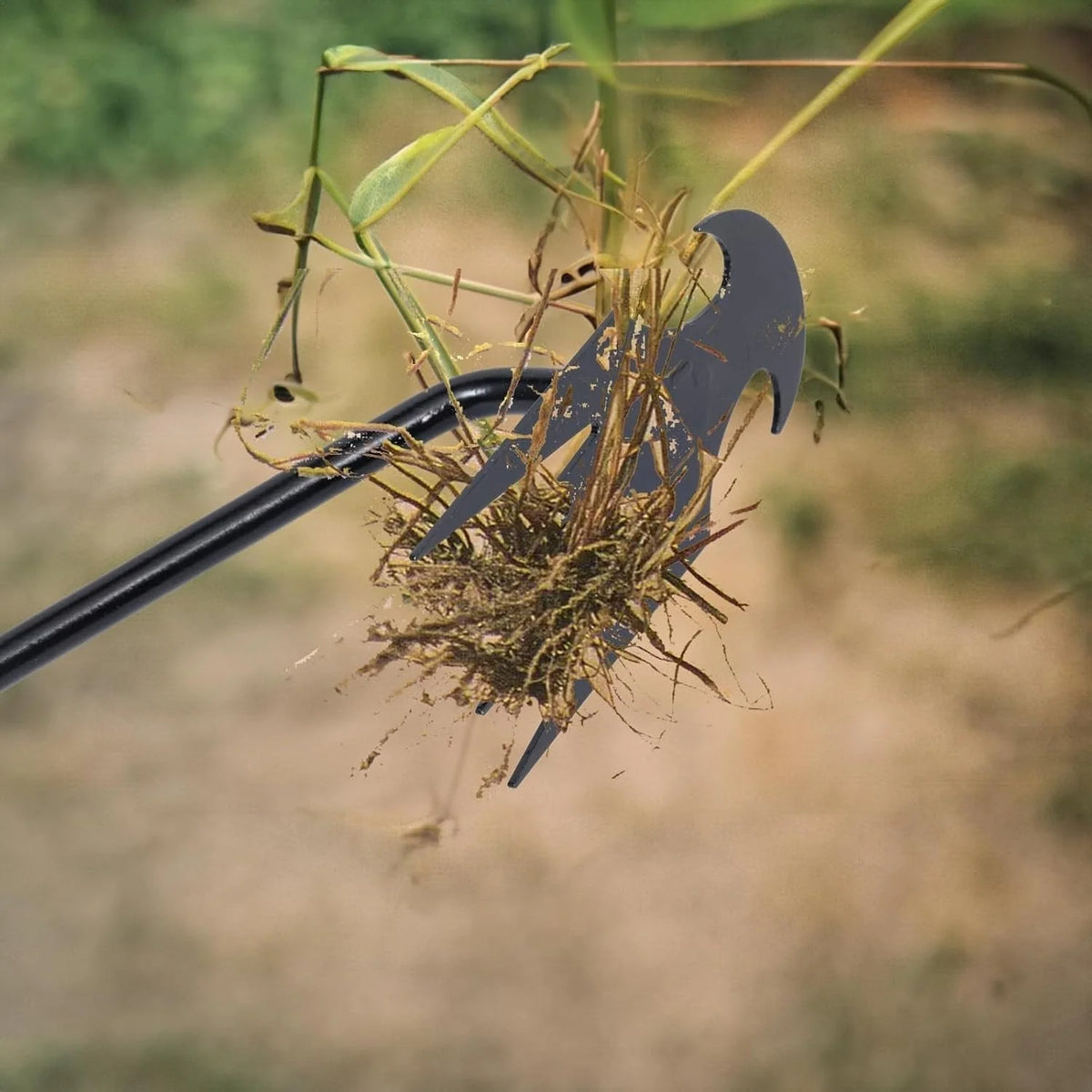Garden Weeder 4-Tine Anti-Rust Steel