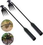 Garden Weeder 4-Tine Anti-Rust Steel