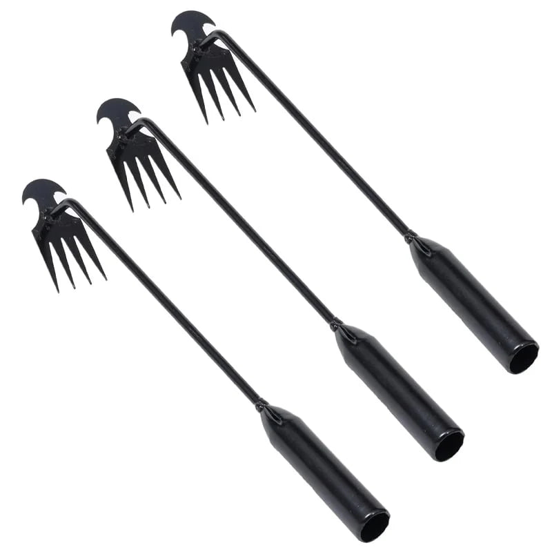 Garden Weeder 4-Tine Anti-Rust Steel