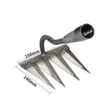Garden Weeder Carbon Steel Multi-Point Head Ergonomic Non-Slip Handle