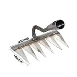 Garden Weeder Carbon Steel Multi-Point Head Ergonomic Non-Slip Handle