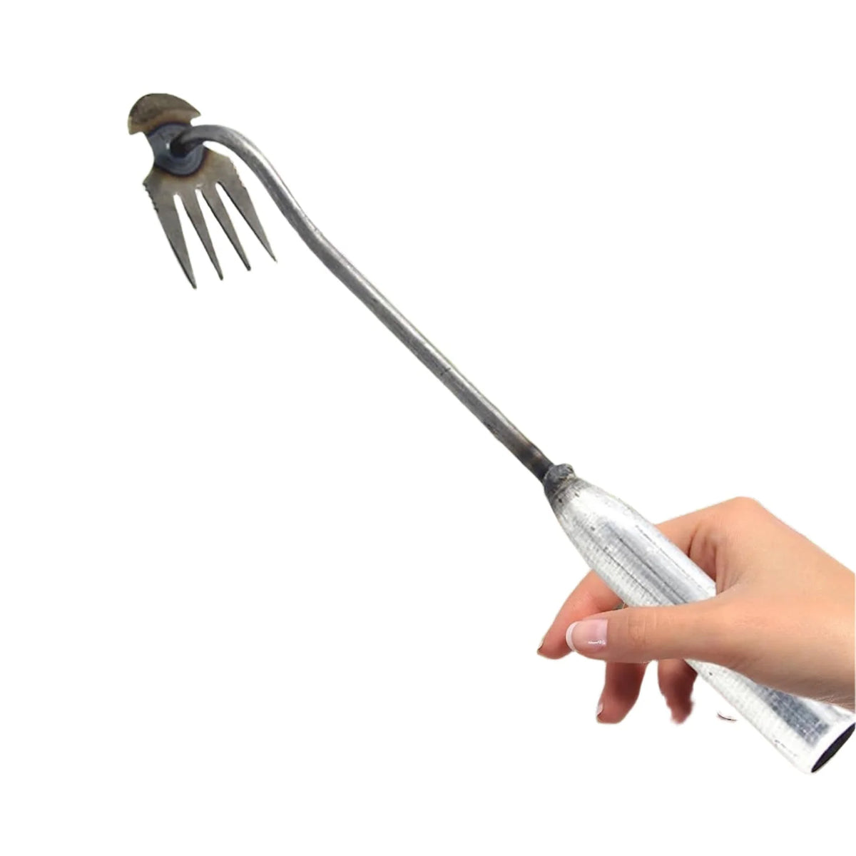 Garden Weeder Ergonomic Grip Lightweight Metal Or Wooden Handle