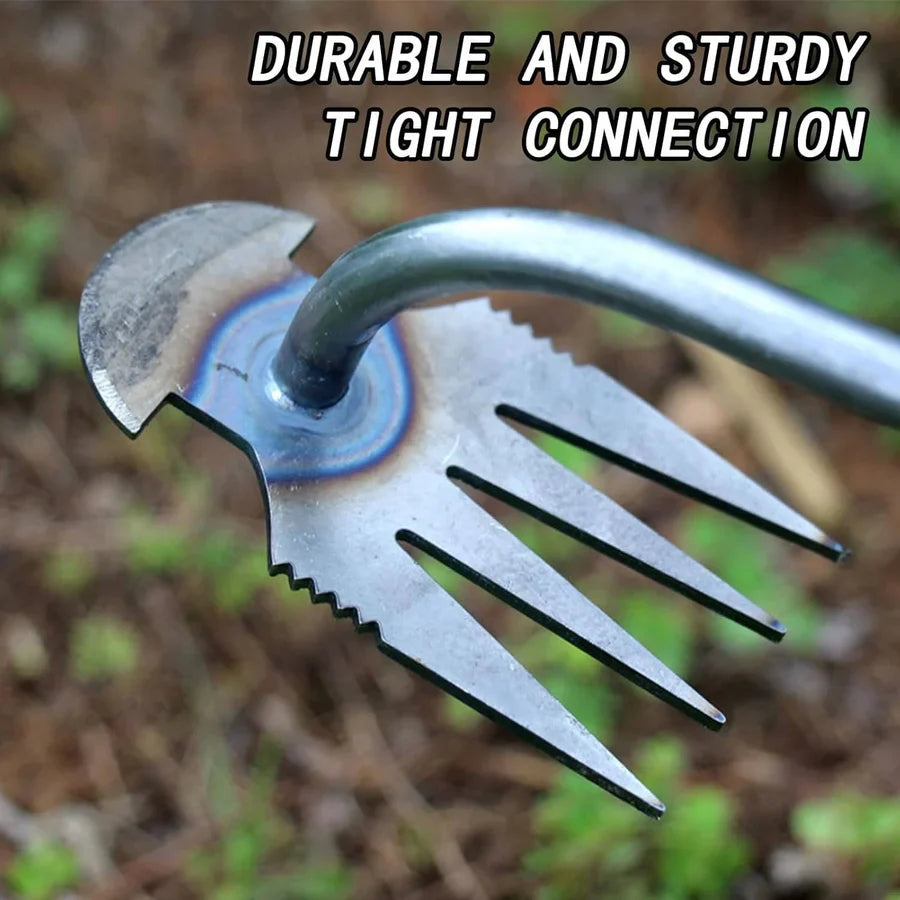 Garden Weeder Ergonomic Long Handle Manganese Steel