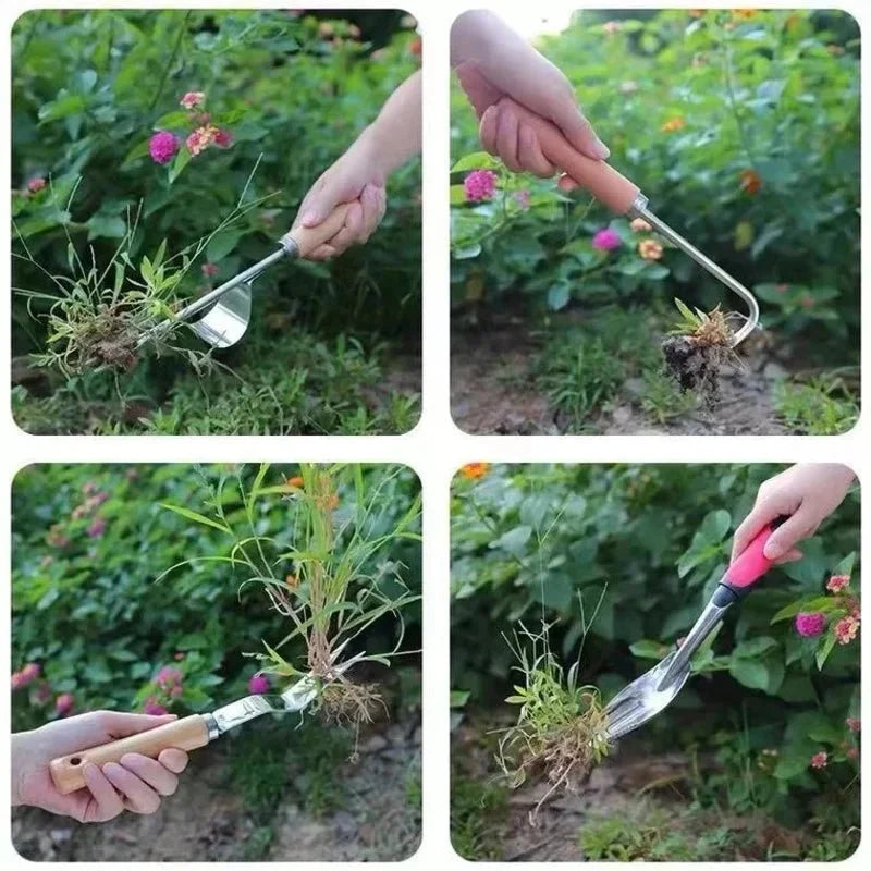Garden Weeding Tool Set Carbon Steel Set of 3