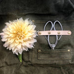 Gardening Apron Waxed Cotton Canvas Multiple Pockets & Adjustable Cross Straps
