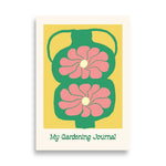 Gardening Art Print Archival Japanese Paper 300 DPI