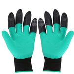 Gardening Gloves Built-In Claws Latex-Coated Thorn-Resistant