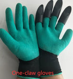 Gardening Gloves Built-In Claws Thorn-Resistant Ergonomic Grip