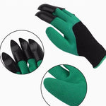 Gardening Gloves Built-In Claws Waterproof & Puncture-Resistant