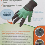 Gardening Gloves Built-In Claws Waterproof & Puncture-Resistant