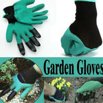 Gardening Gloves Built-In Claws Waterproof & Puncture-Resistant
