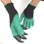 Gardening Gloves Claw Fingertips Non-Slip Latex Coated