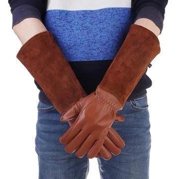 Gardening Gloves Reinforced Thumb & Fingers Elastic Wristband