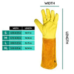 Gardening Gloves Reinforced Thumb & Fingers Elastic Wristband
