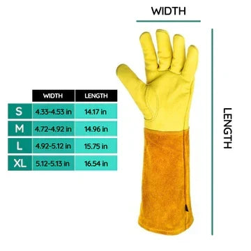 Gardening Gloves Reinforced Thumb & Fingers Elastic Wristband