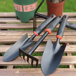 Gardening Shovel Compact Ergonomic Metal Blade