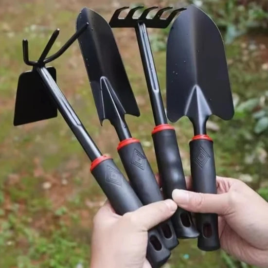 Gardening Shovel Compact Ergonomic Metal Blade