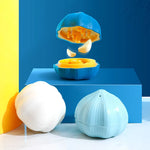 Garlic Grinder Manual Rotary Stainless Steel Blades