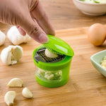 Garlic Slicer Manual Press Stainless Steel Easy-Clean