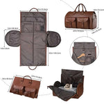 Garment Duffel Bag 2-in-1 Shoe Compartment Carry-On