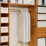 Garment Storage Bag Transparent Front Dust Protection