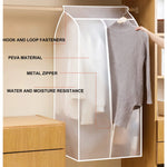 Garment Storage Bag Transparent Front Dust Protection
