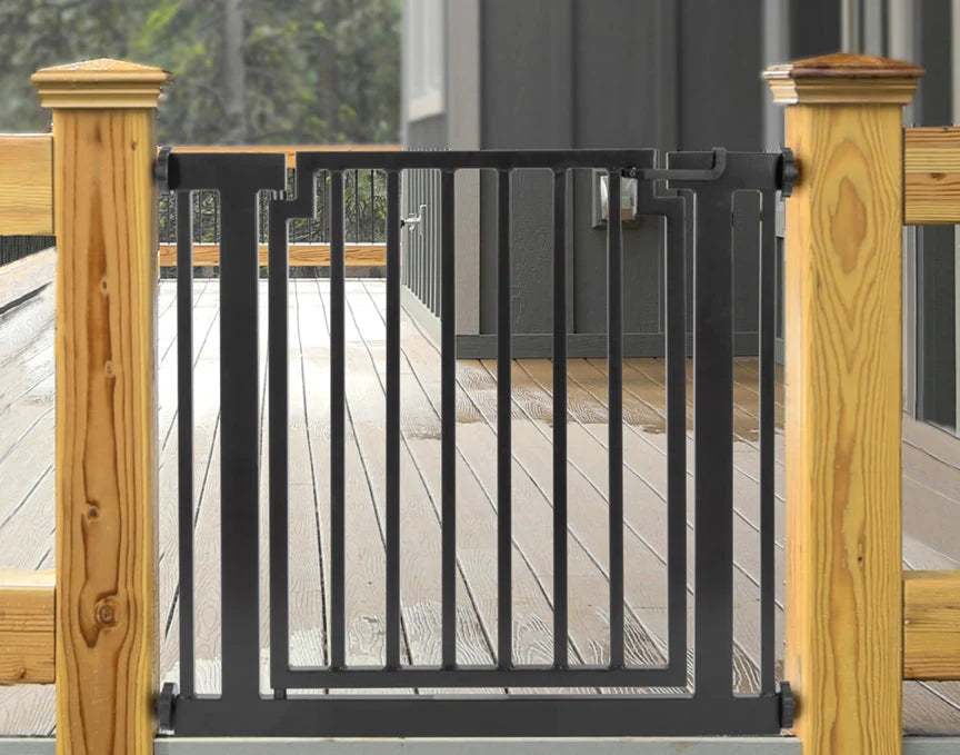 Gate Gap Filler Slides Onto Pressure Screws