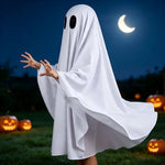 Ghost Costume Lightweight Breathable Fabric With Eye Openings