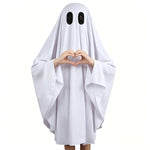 Ghost Costume Lightweight Breathable Fabric With Eye Openings