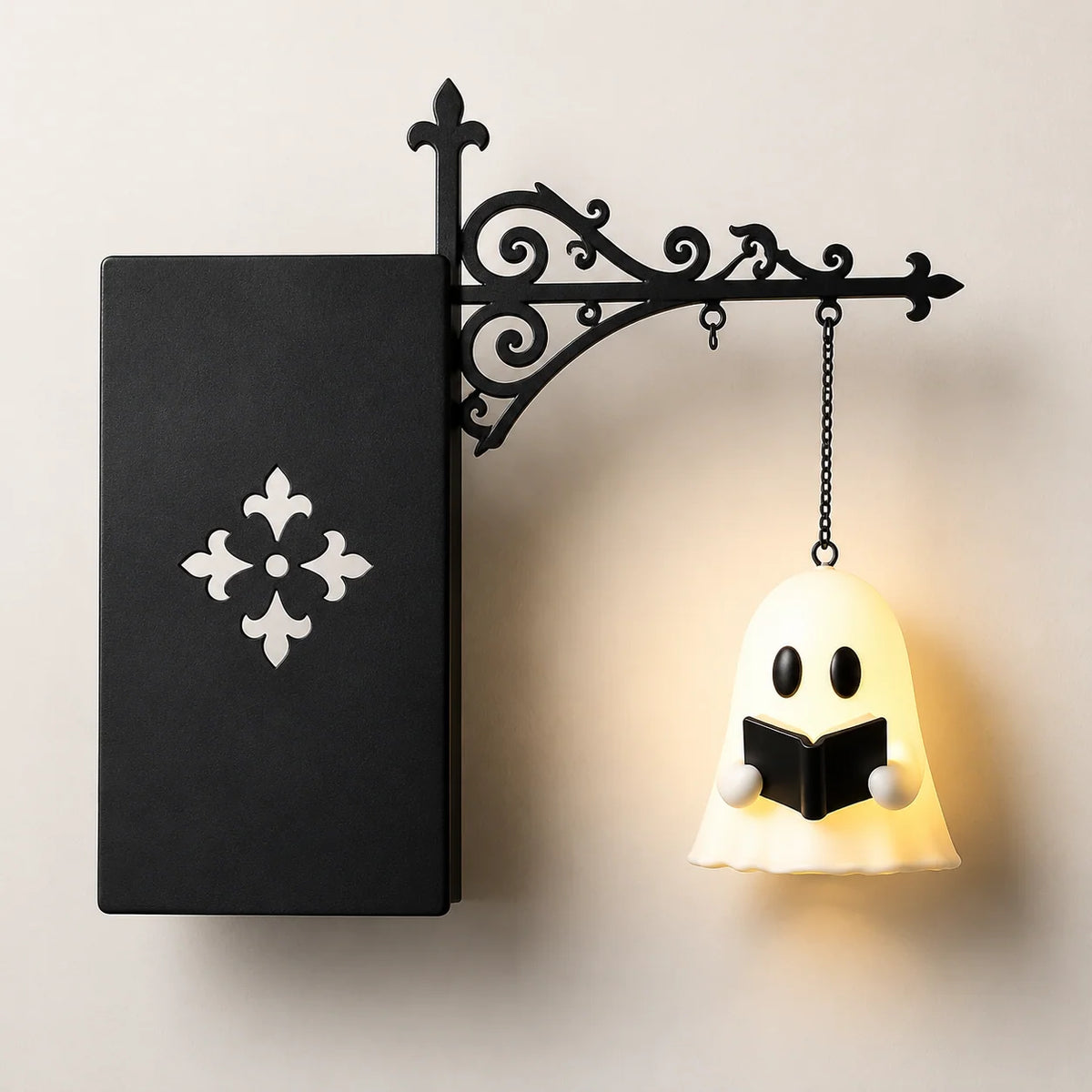 Ghost Lamp Warm White Cordless Battery-Powered