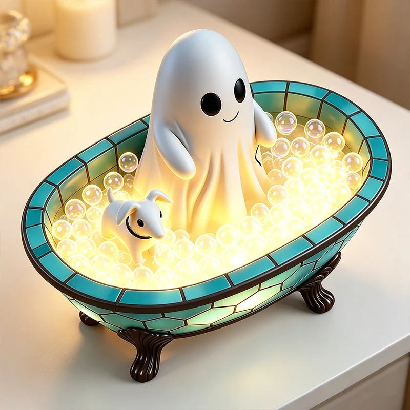 Ghost Night Light USB Powered Warm White LED