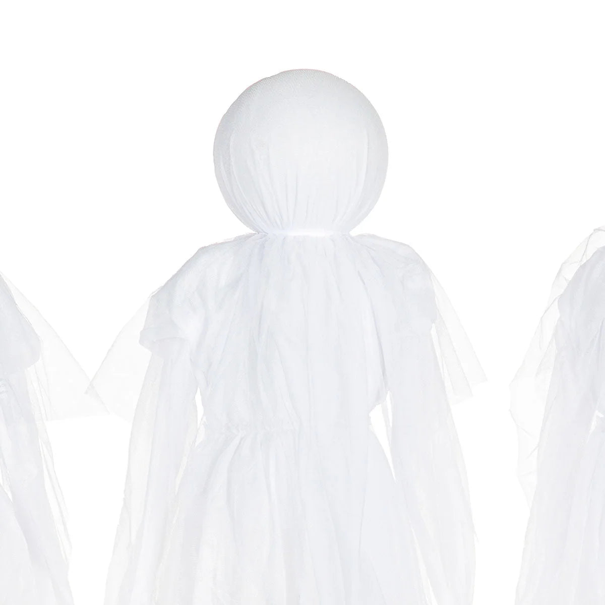 Ghost Yard Stakes Glowing Flickering Set of 3