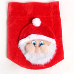 Gift Bag Santa Claus Reusable Drawstring Closure