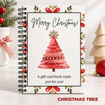 Gift Card Book 12 Pages Personal Message Holder